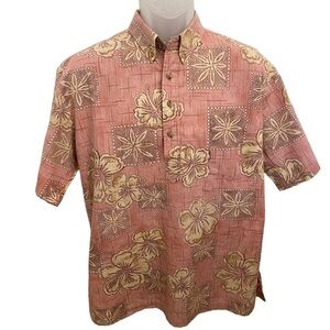 Cooke STREET HONOLULU Aloha Hawaiian Shirt Men M Medium